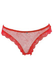 Ruby Fishnet and Lace Panty in L