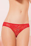 Red Entangled Panty in OS