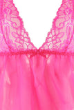 Hot Pink Chiffon Cami and Short Set in S