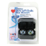 CyberGlass Ben Wa Balls in Blue Blossom