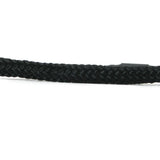 Japanese Silk Love Rope Wrist Cuffs in Black