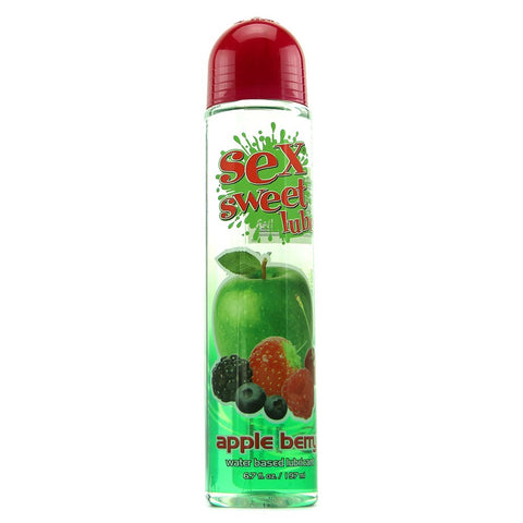 Sex Sweet Lube 6.7oz/197ml in Apple Berry