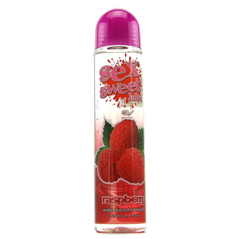 Sex Sweet Lube 6.7oz/197ml in Raspberry