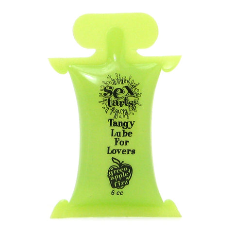 Sex Tarts Tangy Lube 6ml in Green Apple Fizz