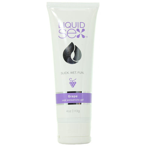 Liquid Sex Oral Sensations Gel 4oz/118ml in Grape