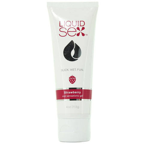 Liquid Sex Oral Sensations Gel 4oz/118ml in Strawberry