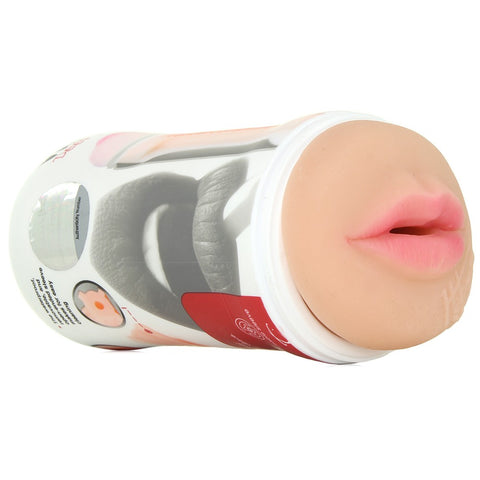 Vulcan Realistic Deep Throat Stroker in Light