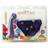 Sport Dildo and Harness Kit in Purple