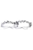 Eve Legtyes in White and Silver
