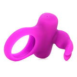 Frisky Bunny Vibrating Cock Ring in Perfectly Purple