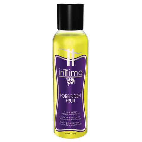 Inttimo Massage & Bath Oil 4oz/118.3ml in Forbidden Fruit