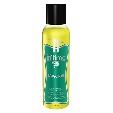 Inttimo Massage & Bath Oil 4oz/118ml in Invigorate