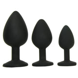Rianne S Soiree Booty Plug Set 3X in Black