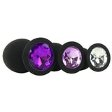 Rianne S Soiree Booty Plug Set 3X in Black
