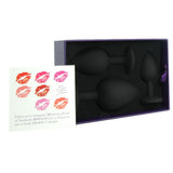Rianne S Soiree Booty Plug Set 3X in Black