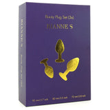 Rianne S Soiree Booty Plug Set 3X in Deep Purple