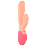 Xena Silicone Rabbit Vibe in Peach & Coral