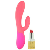 Xena Silicone Rabbit Vibe in Coral & French Rose