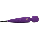 Bella Mini Silicone Body Wand in Deep Purple