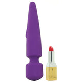 Bella Mini Silicone Body Wand in Deep Purple