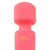 Rianne S Bella Mini Silicone Body Wand in Coral