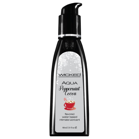 Peppermint Cocoa Flavored Lube in 2oz/60ml