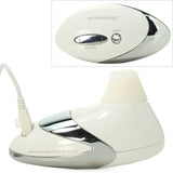 Deluxe Pro W500 Sensual Massager in White/Chrome