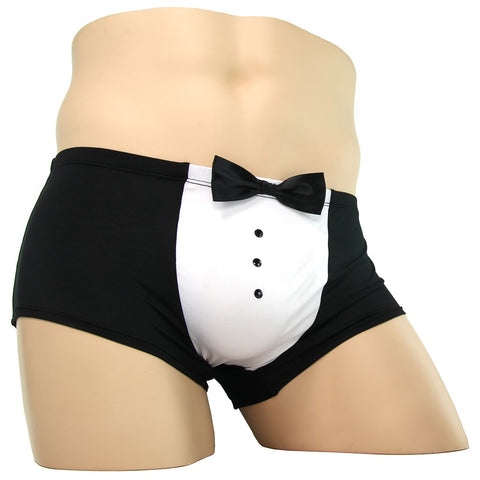 Fundies Black Tie Boxer in OS