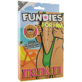 Fundies Mankini with Fake Mustache in OS