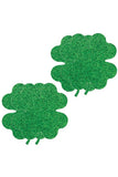 Peekaboos Shamrock and Roll Pasties in Green