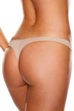 Invisible Nude Thong in S/M