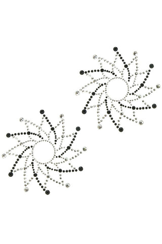 Crystal Sun & Black Diamond Pasties