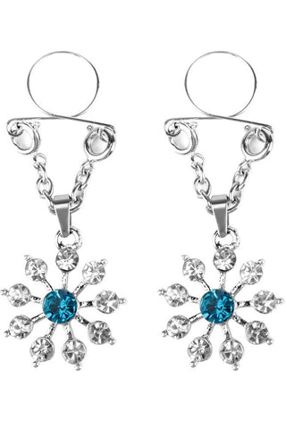 Peekaboos Non-Piercing Body Jewelry in Diamond Star