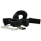 Detained Restraint System with Nipple Clamps