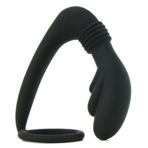 Cobra II Silicone P-Spot Massager & Cock Ring