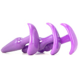 Trinity Vibes 3 Piece Anal Play Kit in Purple