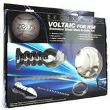 Deluxe Series Voltaic For Him E-Stim Kit in Silver
