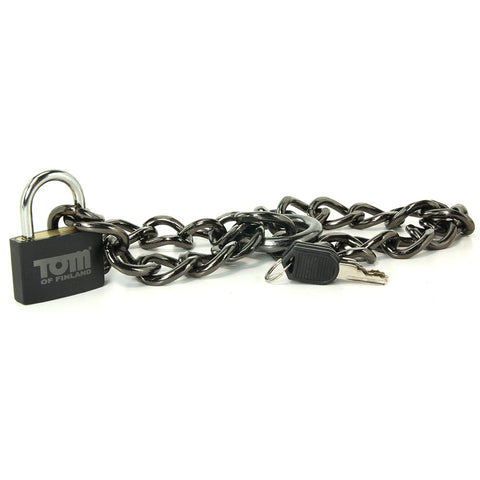 Tom of Finland Locking Chain Cuffs