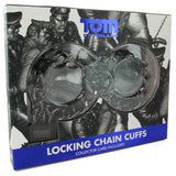 Tom of Finland Locking Chain Cuffs