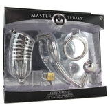 Condemned Penetration Cage with Anal & Urethral Insertion
