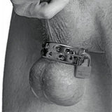 Impaler Locking CBT Ring with Spikes