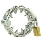 Impaler Locking CBT Ring with Spikes