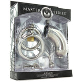 Armor Chastity Cage & Removable Urethral Insert