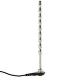 Estim Cock & Ball Strap with Beaded Urethral Insert