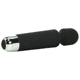 Wand Essentials Deep Velvet Silicone Massage Wand in Black