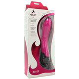 Blaze Self-Heating Silicone G-Spot Vibe in Pink