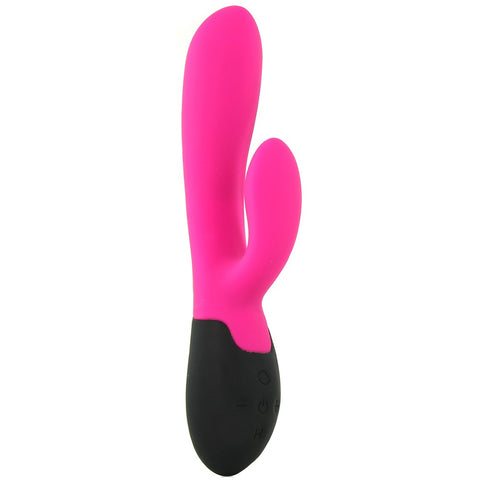 Spark Self-Heating Silicone Rabbit Vibe in Pink