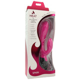 Spark Self-Heating Silicone Rabbit Vibe in Pink