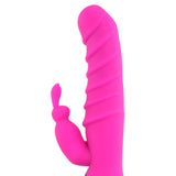 Flushed Self-Heating Silicone Rabbit Vibe in Pink