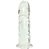 Brutus Glass Thruster Dildo in Clear